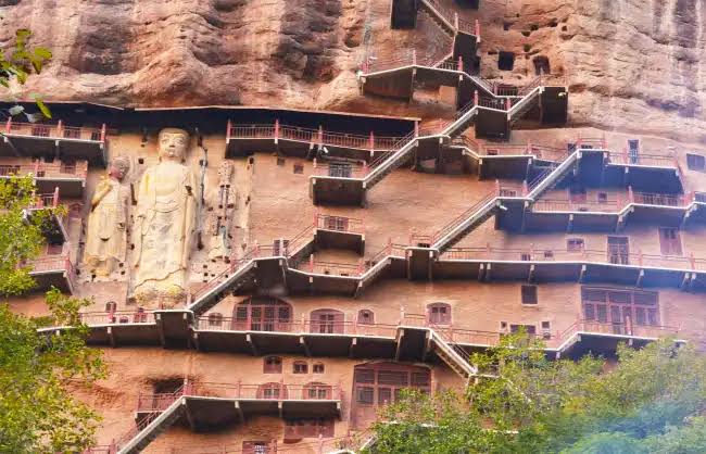 Maijishan, Ribuan Patung Buddha Di Ketinggian Ekstrem